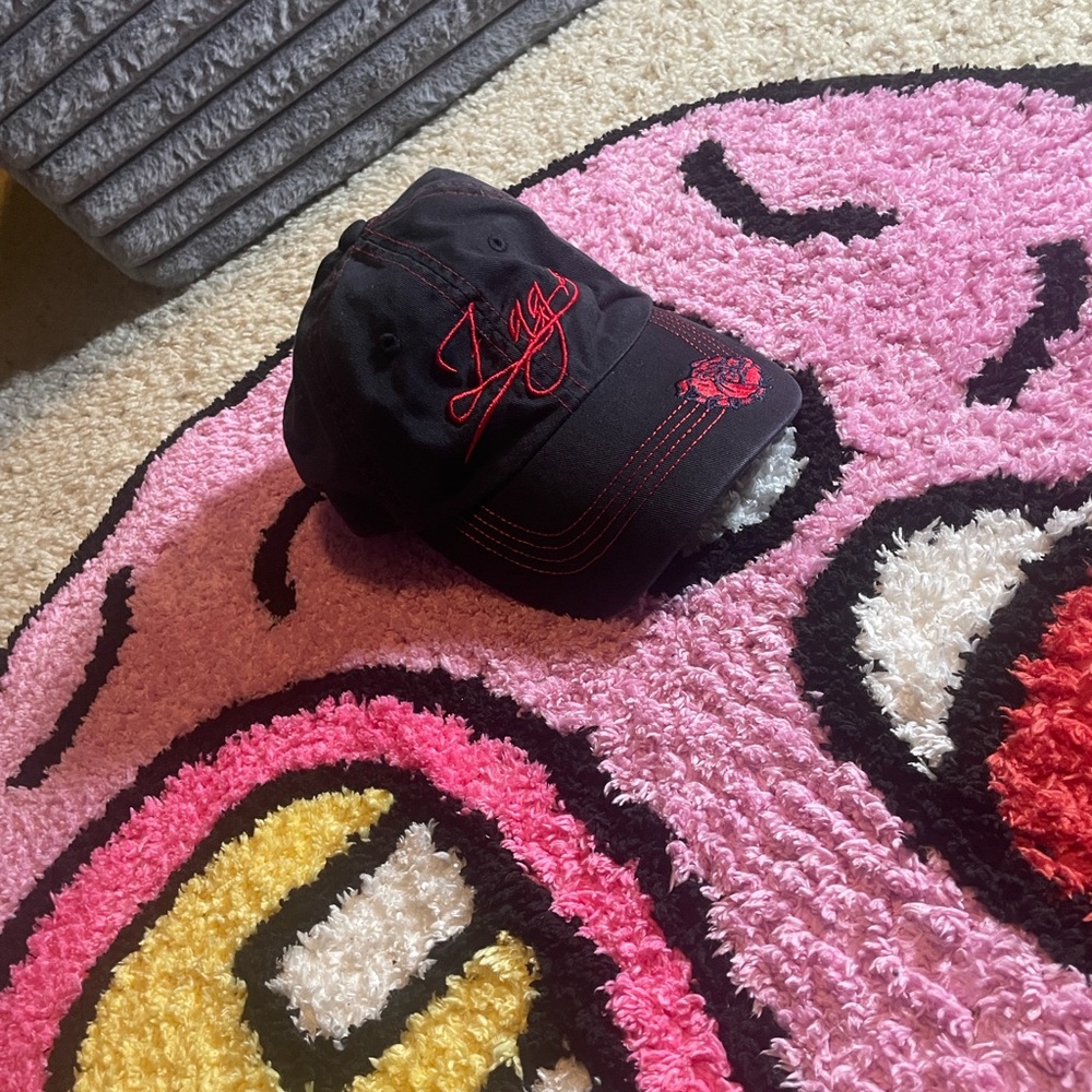 Gonzaga college hat with Red Embroidery